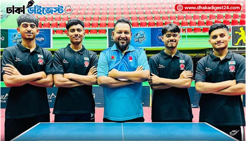 দক্ষিণ এশিয়ান যুব টেবিল টেনিসে বাংলাদেশের স্বর্ণ জয়